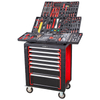 Kinbox 455 -Stück BMC -Tablett Professionelles Handcart Langable Multifunktional Tool Kit unterstützt die Anpassung