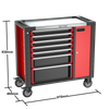 Kinbox 248 BMC Tray Professionelles Handcart Langlebiger Multi -Funktional -Tool -Kit Upgrade Metal Panel unterstützt die Anpassung