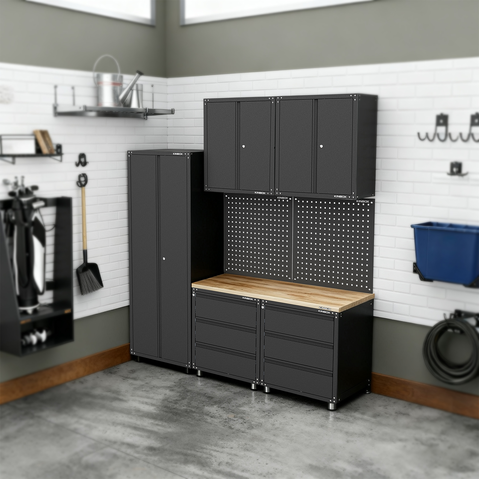 Wie verhindert ein Garagenschrank die Oxidation von Werkzeugen?