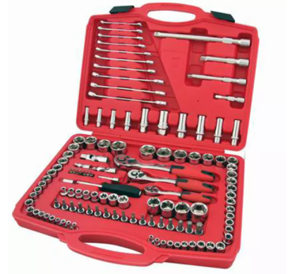 120 st&uuml;cke Hand Tool Kit Sockelschl&uuml;ssel Komplette Werkzeugkiste